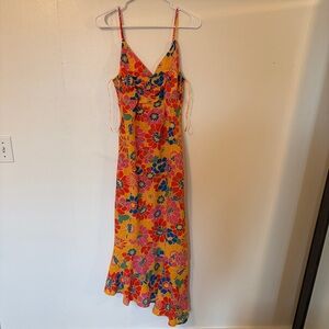 NWT Sugarlips Asymmetrical Hem Midi Dress